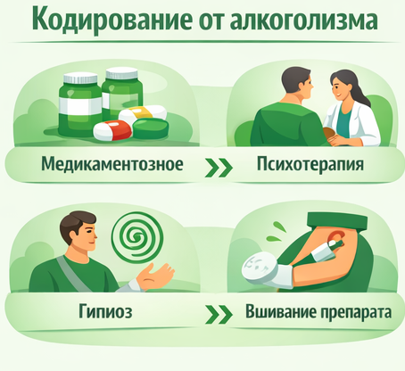 кодирование от алкоголизма в Ельне Санати